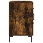 vidaXL Dulap, stejar fumuriu, 100x36x60 cm, lemn compozit