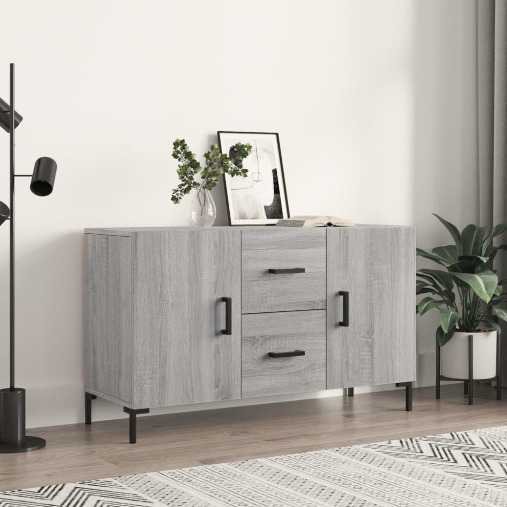 vidaXL Dulap, gri sonoma, 100x36x60 cm, lemn compozit