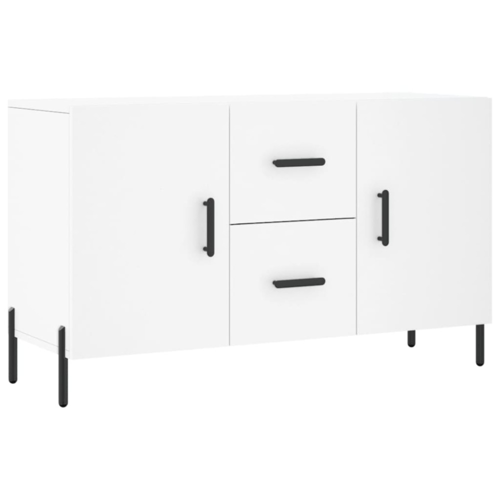 vidaXL Dulap, alb, 100x36x60 cm, lemn compozit