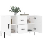 vidaXL Dulap, alb, 100x36x60 cm, lemn compozit