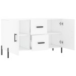 vidaXL Dulap, alb, 100x36x60 cm, lemn compozit