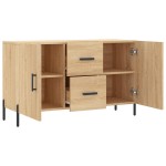 vidaXL Dulap, stejar sonoma, 100x36x60 cm, lemn compozit