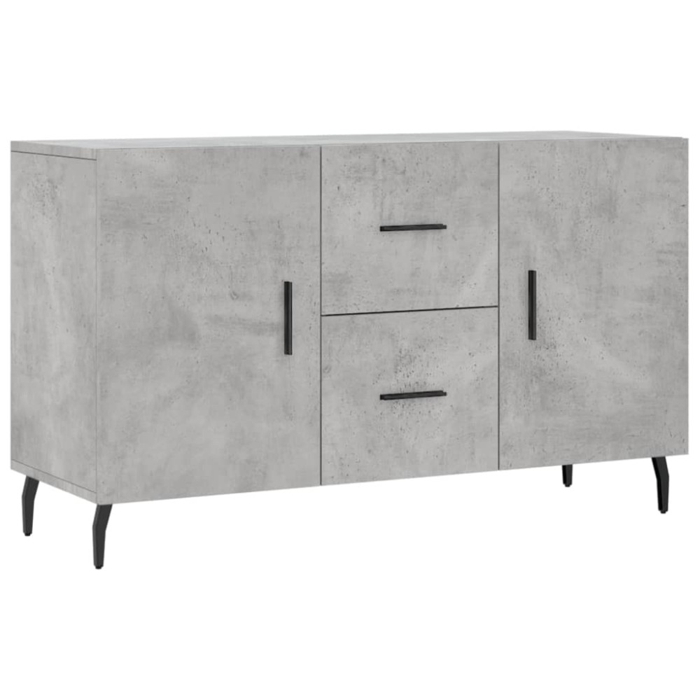 vidaXL Dulap, gri beton, 100x36x60 cm, lemn compozit