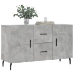 vidaXL Dulap, gri beton, 100x36x60 cm, lemn compozit vidaXL Dulap, gri beton, 100x36x60 cm, lemn compozit