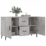vidaXL Dulap, gri beton, 100x36x60 cm, lemn compozit vidaXL Dulap, gri beton, 100x36x60 cm, lemn compozit