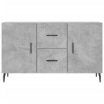 vidaXL Dulap, gri beton, 100x36x60 cm, lemn compozit vidaXL Dulap, gri beton, 100x36x60 cm, lemn compozit