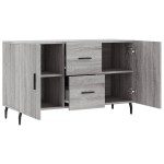 vidaXL Dulap, gri sonoma, 100x36x60 cm, lemn compozit