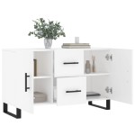 vidaXL Dulap, alb, 100x36x60 cm, lemn compozit