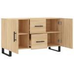 vidaXL Dulap, stejar sonoma, 100x36x60 cm, lemn compozit