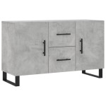 vidaXL Dulap, gri beton, 100x36x60 cm, lemn compozit vidaXL Dulap, gri beton, 100x36x60 cm, lemn compozit