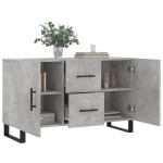 vidaXL Dulap, gri beton, 100x36x60 cm, lemn compozit vidaXL Dulap, gri beton, 100x36x60 cm, lemn compozit