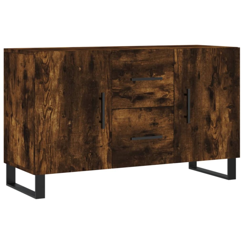 vidaXL Dulap, stejar fumuriu, 100x36x60 cm, lemn compozit