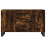 vidaXL Dulap, stejar fumuriu, 100x36x60 cm, lemn compozit vidaXL Dulap, stejar fumuriu, 100x36x60 cm, lemn compozit