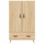 vidaXL Dulap înalt, stejar Sonoma, 69,5x31x115 cm, lemn prelucrat