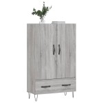 vidaXL Dulap gri Sonoma 69,5x31x115 cm, lemn prelucrat