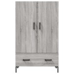 vidaXL Dulap gri Sonoma 69,5x31x115 cm, lemn prelucrat