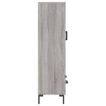 vidaXL Dulap gri Sonoma 69,5x31x115 cm, lemn prelucrat