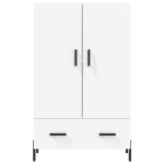 vidaXL Dulap înalt, alb, 69,5x31x115 cm, lemn prelucrat