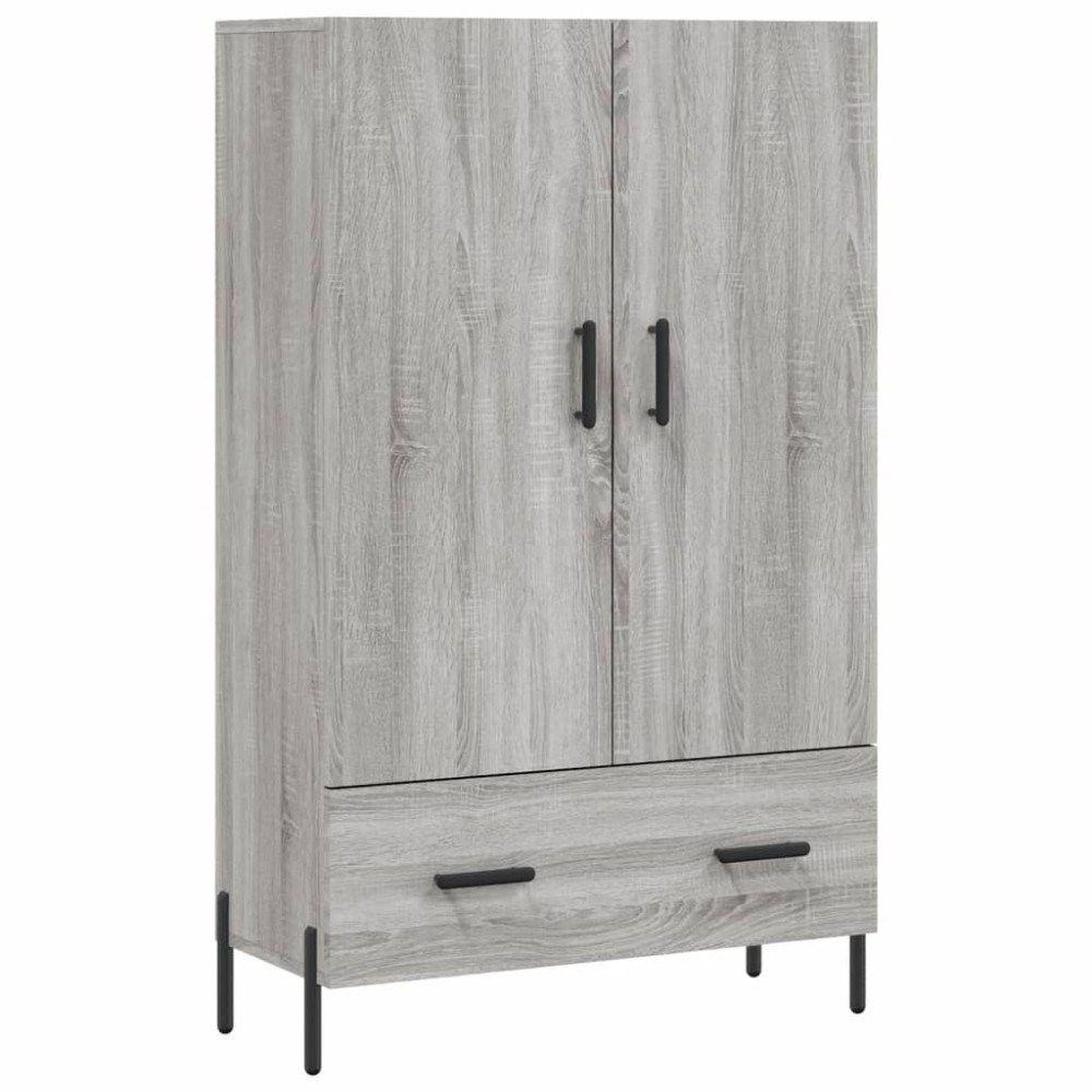 vidaXL Dulap gri Sonoma 69,5x31x115 cm, lemn prelucrat