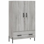 vidaXL Dulap gri Sonoma 69,5x31x115 cm, lemn prelucrat