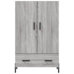 vidaXL Dulap gri Sonoma 69,5x31x115 cm, lemn prelucrat