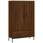 vidaXL Dulap înalt, stejar maro, 69,5x31x115 cm, lemn prelucrat vidaXL Dulap înalt, stejar maro, 69,5x31x115 cm, lemn prelucrat