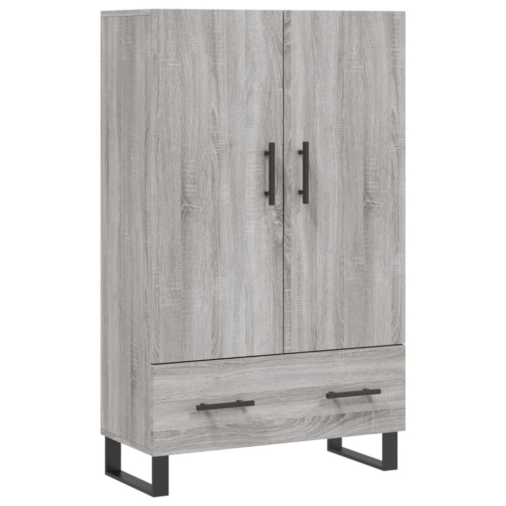 vidaXL Dulap gri Sonoma 69,5x31x115 cm, lemn prelucrat