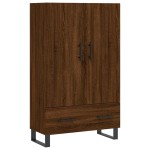 vidaXL Dulap înalt, stejar maro, 69,5x31x115 cm, lemn prelucrat