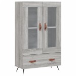 vidaXL Dulap gri Sonoma 69,5x31x115 cm, lemn prelucrat