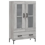 vidaXL Dulap gri Sonoma 69,5x31x115 cm, lemn prelucrat