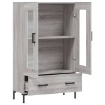vidaXL Dulap gri Sonoma 69,5x31x115 cm, lemn prelucrat