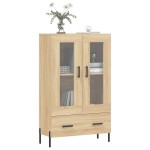 vidaXL Dulap înalt, stejar Sonoma, 69,5x31x115 cm, lemn prelucrat vidaXL Dulap înalt, stejar Sonoma, 69,5x31x115 cm, lemn prelucrat