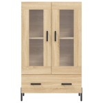 vidaXL Dulap înalt, stejar Sonoma, 69,5x31x115 cm, lemn prelucrat vidaXL Dulap înalt, stejar Sonoma, 69,5x31x115 cm, lemn prelucrat