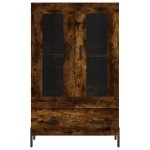 vidaXL Dulap înalt, stejar afumat, 69,5x31x115 cm, lemn prelucrat vidaXL Dulap înalt, stejar afumat, 69,5x31x115 cm, lemn prelucrat