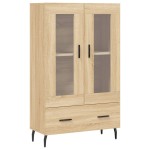 vidaXL Dulap înalt, stejar Sonoma, 69,5x31x115 cm, lemn prelucrat