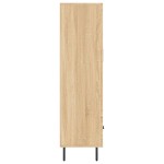 vidaXL Dulap înalt, stejar Sonoma, 69,5x31x115 cm, lemn prelucrat