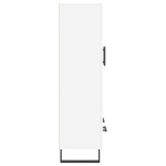 vidaXL Dulap înalt, alb, 69,5x31x115 cm, lemn prelucrat