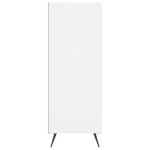 vidaXL Bibliotecă, albă, 69,5x32,5x90 cm, lemn compozit vidaXL Bibliotecă, albă, 69,5x32,5x90 cm, lemn compozit