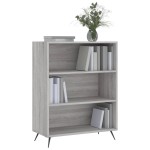 vidaXL Bibliotecă, sonoma gri, 69,5x32,5x90 cm, lemn compozit vidaXL Bibliotecă, sonoma gri, 69,5x32,5x90 cm, lemn compozit