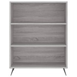 vidaXL Bibliotecă, sonoma gri, 69,5x32,5x90 cm, lemn compozit vidaXL Bibliotecă, sonoma gri, 69,5x32,5x90 cm, lemn compozit
