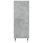 vidaXL Bibliotecă, gri beton, 69,5x32,5x90 cm, lemn compozit vidaXL Bibliotecă, gri beton, 69,5x32,5x90 cm, lemn compozit