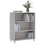 vidaXL Bibliotecă, sonoma gri, 69,5x32,5x90 cm, lemn compozit vidaXL Bibliotecă, sonoma gri, 69,5x32,5x90 cm, lemn compozit