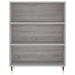 vidaXL Bibliotecă, sonoma gri, 69,5x32,5x90 cm, lemn compozit vidaXL Bibliotecă, sonoma gri, 69,5x32,5x90 cm, lemn compozit