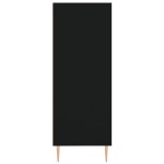 vidaXL Bibliotecă, negru, 69,5x32,5x90 cm, lemn compozit vidaXL Bibliotecă, negru, 69,5x32,5x90 cm, lemn compozit