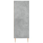 vidaXL Bibliotecă, gri beton, 69,5x32,5x90 cm, lemn compozit vidaXL Bibliotecă, gri beton, 69,5x32,5x90 cm, lemn compozit