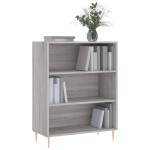 vidaXL Bibliotecă, sonoma gri, 69,5x32,5x90 cm, lemn compozit vidaXL Bibliotecă, sonoma gri, 69,5x32,5x90 cm, lemn compozit