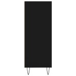 vidaXL Bibliotecă, negru, 69,5x32,5x90 cm, lemn compozit vidaXL Bibliotecă, negru, 69,5x32,5x90 cm, lemn compozit
