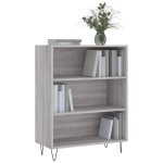 vidaXL Bibliotecă, sonoma gri, 69,5x32,5x90 cm, lemn compozit vidaXL Bibliotecă, sonoma gri, 69,5x32,5x90 cm, lemn compozit