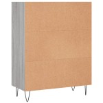 vidaXL Bibliotecă, sonoma gri, 69,5x32,5x90 cm, lemn compozit vidaXL Bibliotecă, sonoma gri, 69,5x32,5x90 cm, lemn compozit