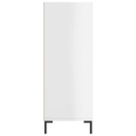 vidaXL Bibliotecă, alb extralucios, 69,5x32,5x90 cm, lemn prelucrat vidaXL Bibliotecă, alb extralucios, 69,5x32,5x90 cm, lemn prelucrat
